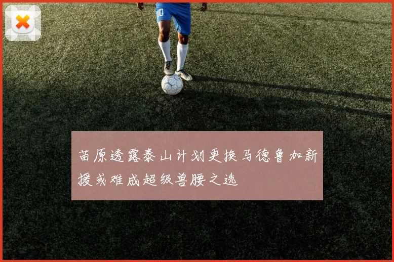 苗原透露泰山计划更换马德鲁加新援或难成超级兽腰之选